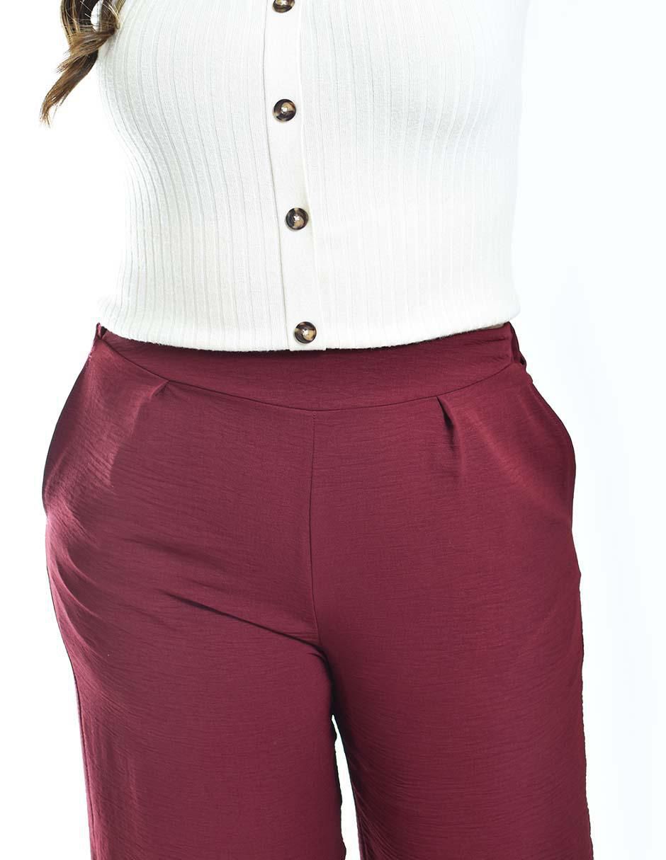 Pantalón acampanado regular para mujer 5