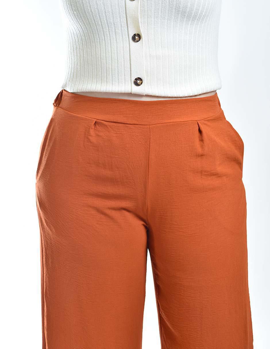 Pantalón acampanado regular para mujer 4
