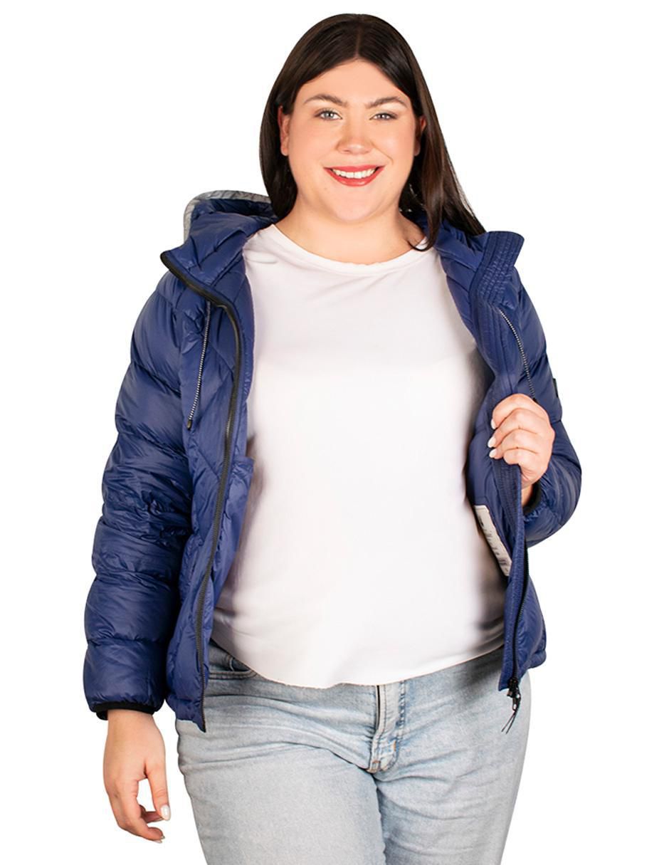 "chamarra" acolchada greenlander no impermeable "de" poliéster "para mujer"