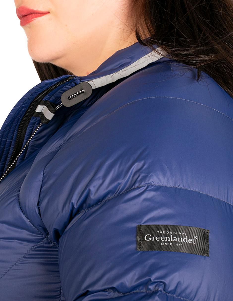 "chamarra" acolchada greenlander no impermeable "de" poliéster "para mujer"
