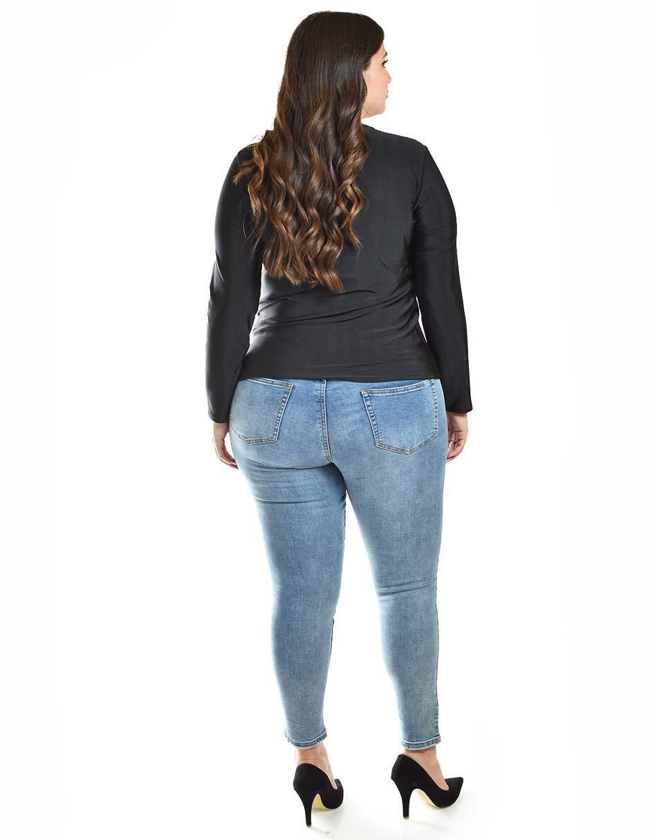 Blusa manga larga para mujer 4