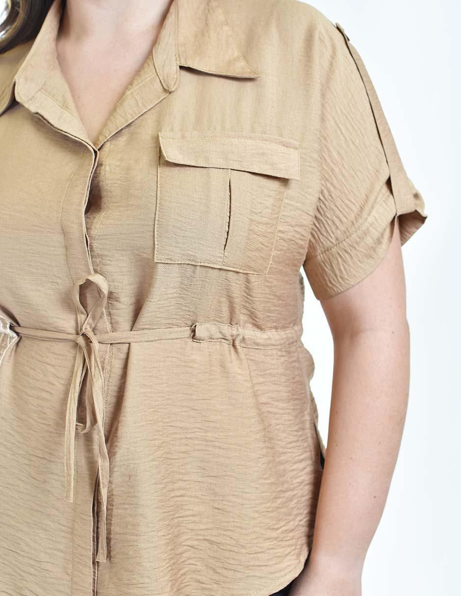 Blusa manga corta para mujer 4