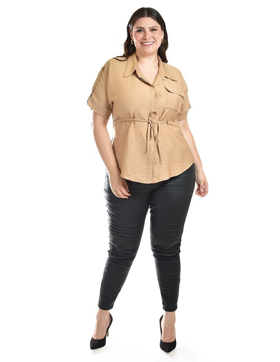 Blusa manga corta para mujer 5