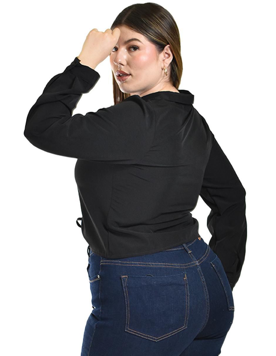 Blusa manga larga para mujer 3