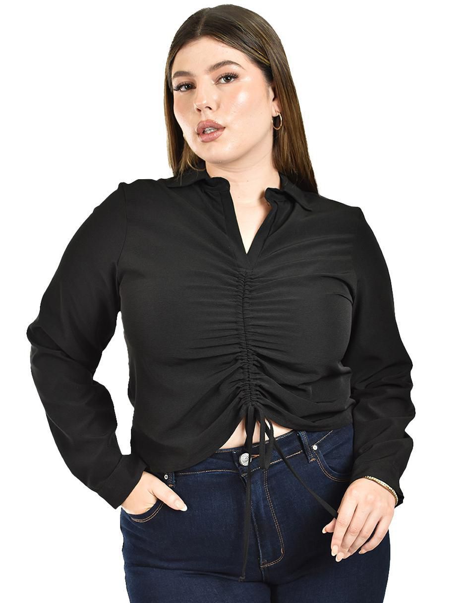 Blusa manga larga para mujer 4