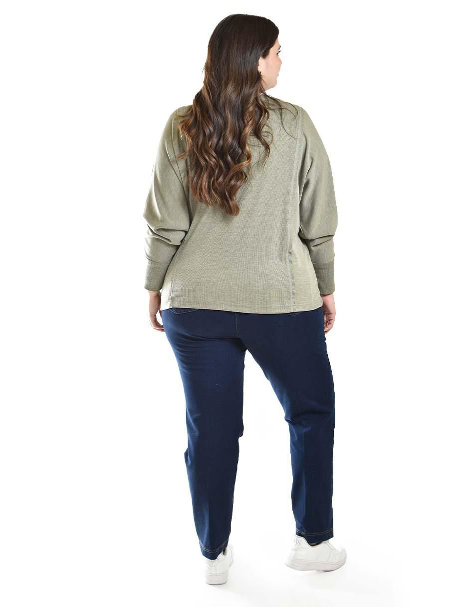 Blusa manga larga para mujer 5