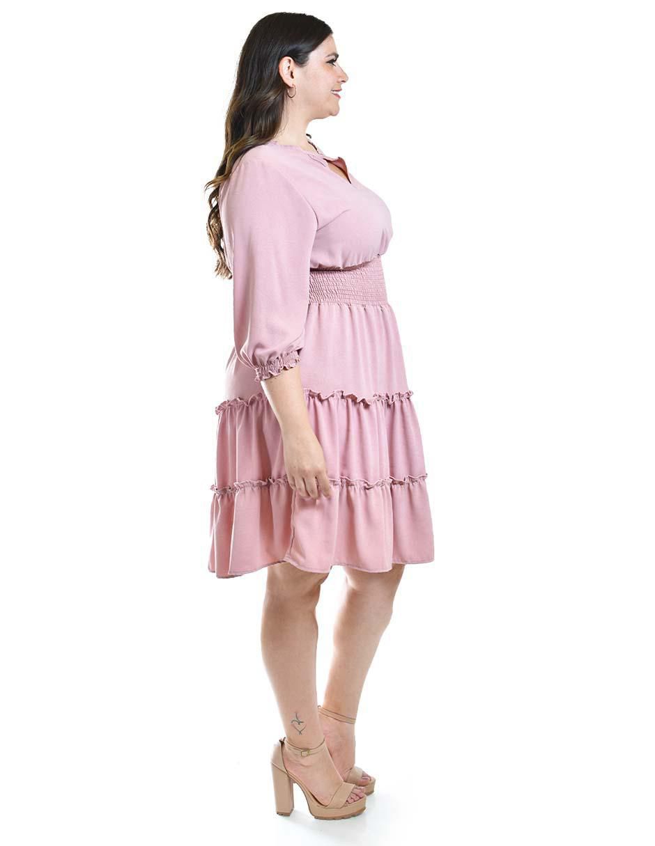 Vestido a la rodilla casual para mujer 3