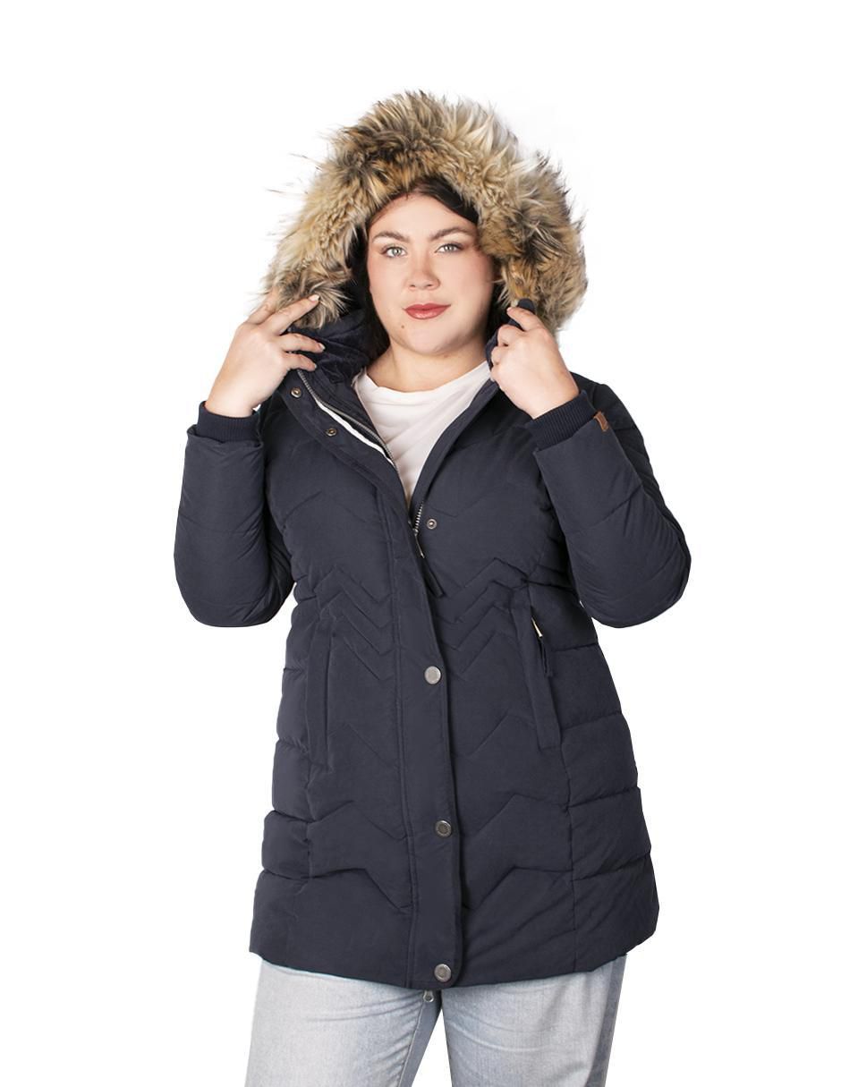 "chamarra" acolchada greenlander no impermeable "de" poliéster "para mujer"