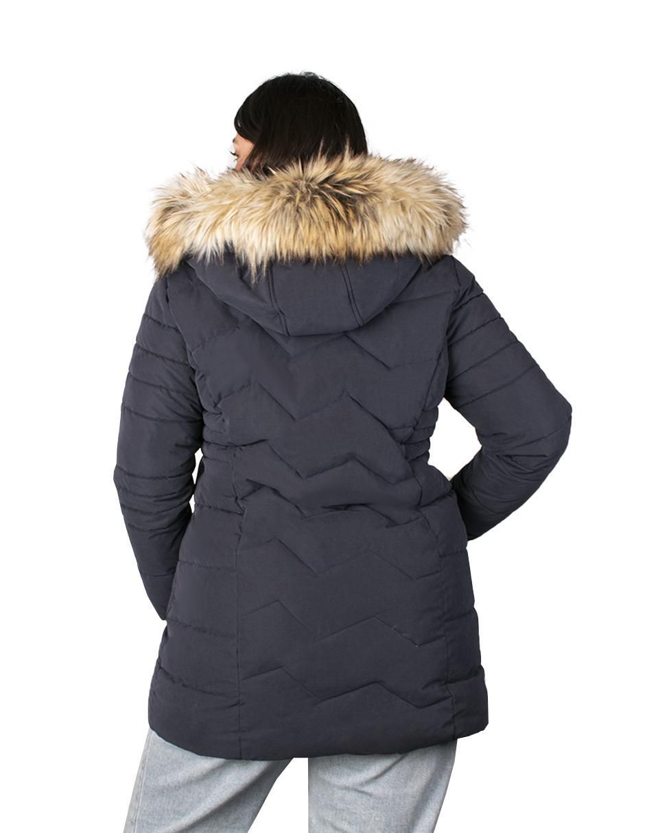 "chamarra" acolchada greenlander no impermeable "de" poliéster "para mujer"