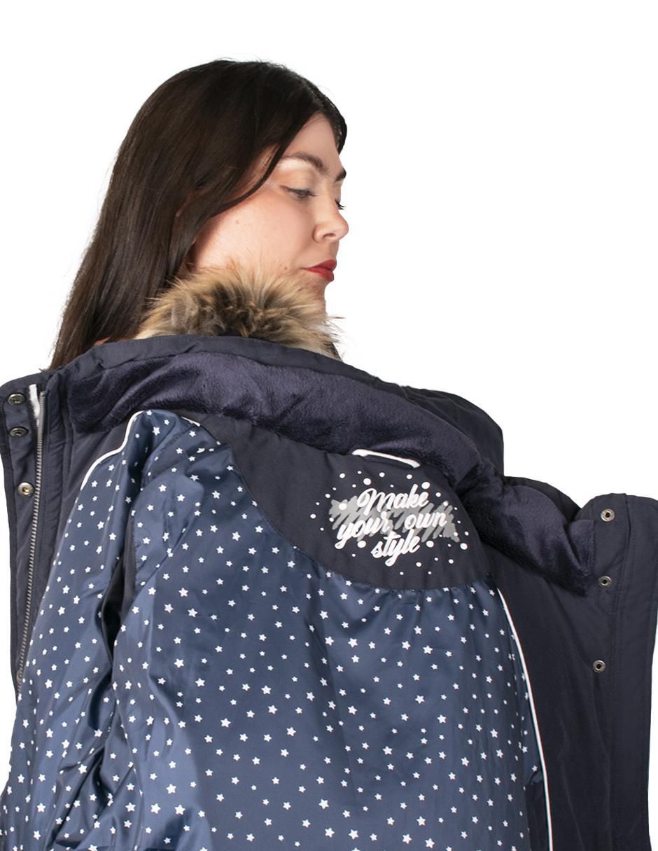"chamarra" acolchada greenlander no impermeable "de" poliéster "para mujer"