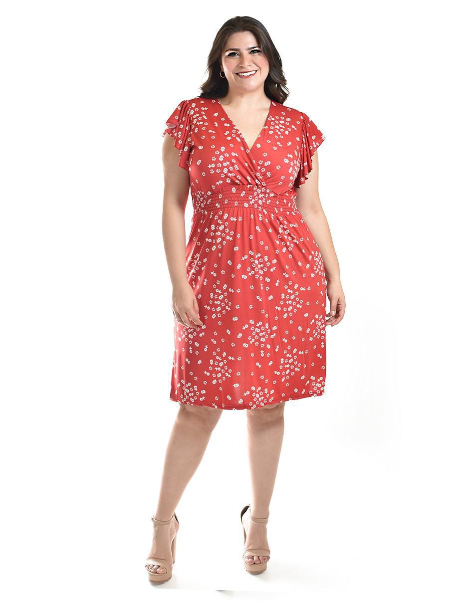 Vestido arriba de la rodilla casual para mujer 4