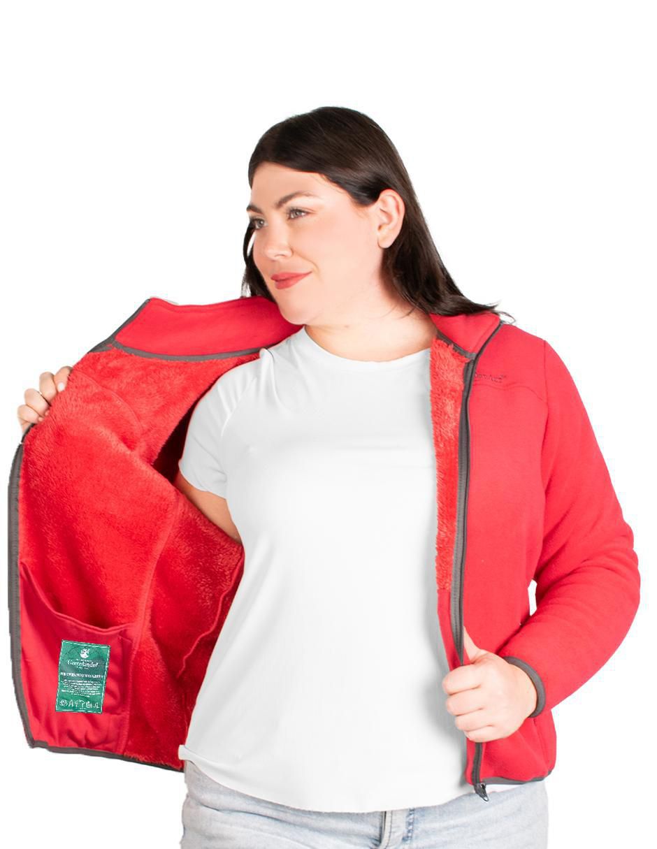 "sudadera" con bolsillos greenlander "para mujer"