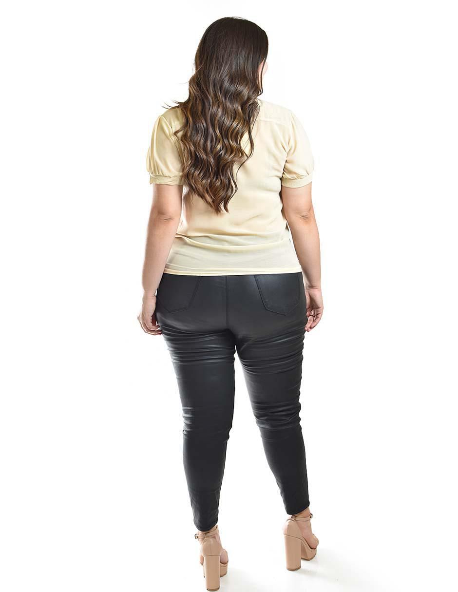 Blusa manga corta para mujer 4