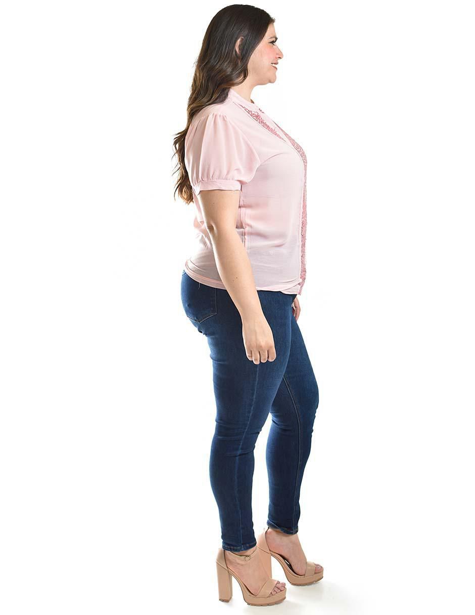 Blusa manga corta para mujer 3