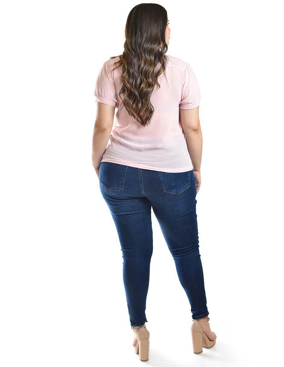 Blusa manga corta para mujer 4