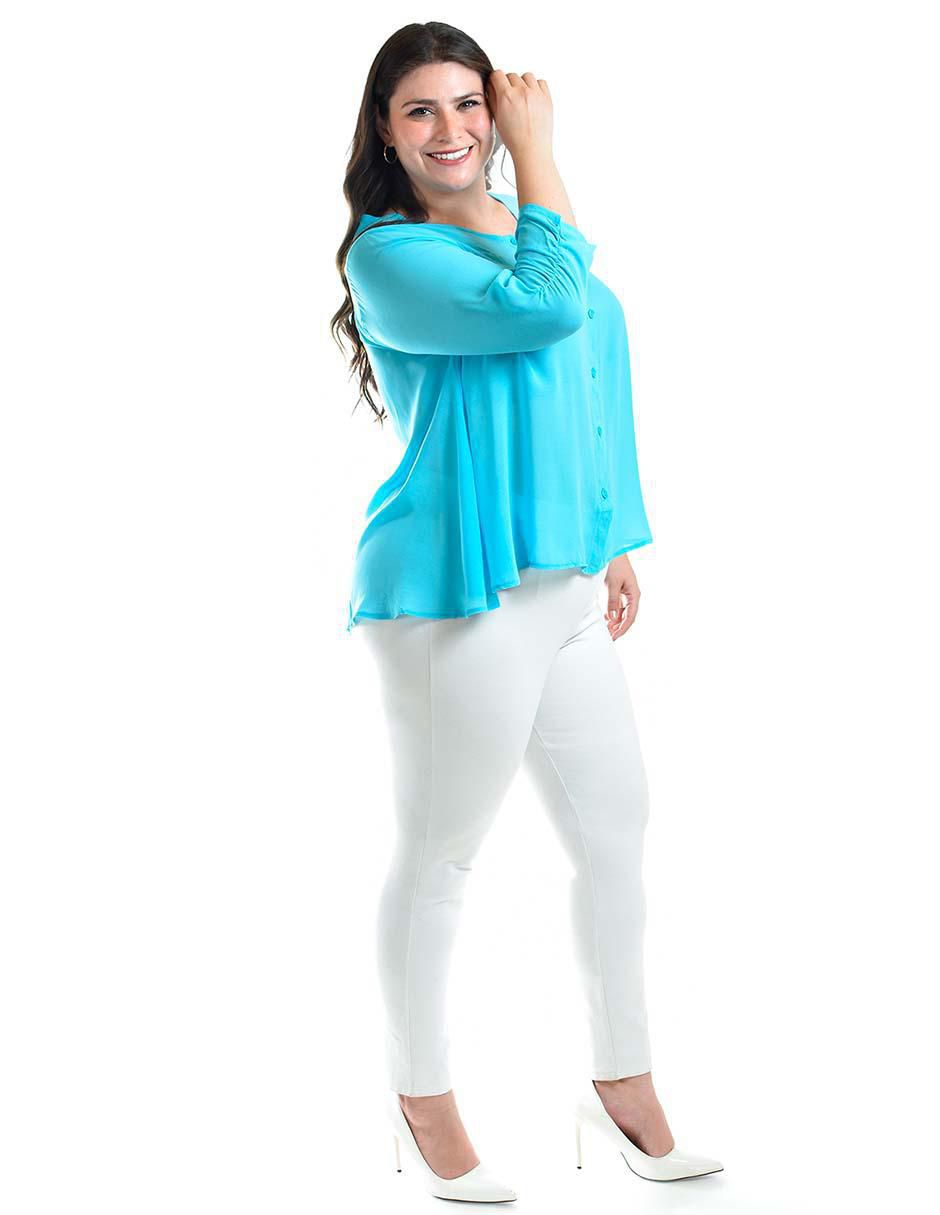 Blusa manga 3/4 para mujer 2