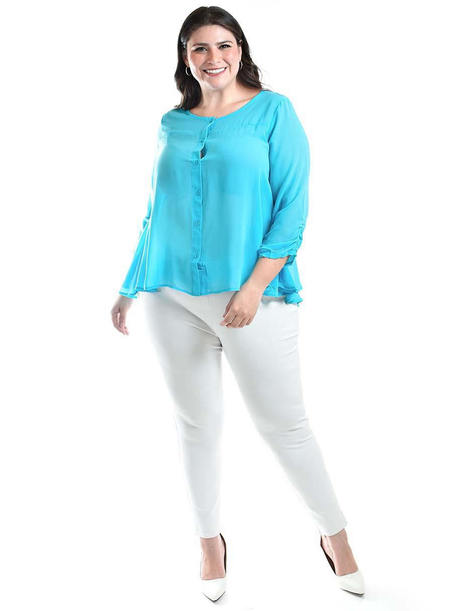 Blusa manga 3/4 para mujer 4