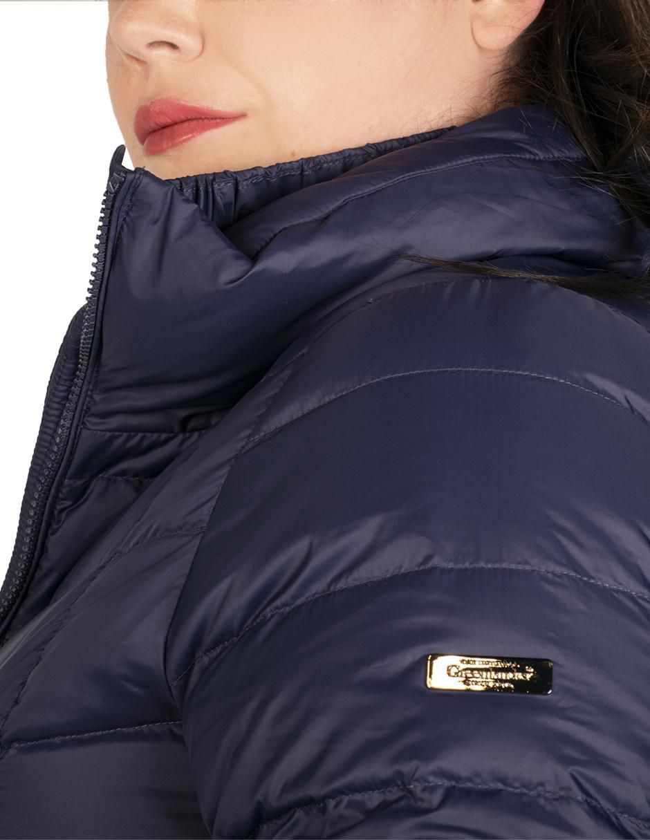 "chamarra" acolchada greenlander no impermeable "de" poliéster "para mujer"