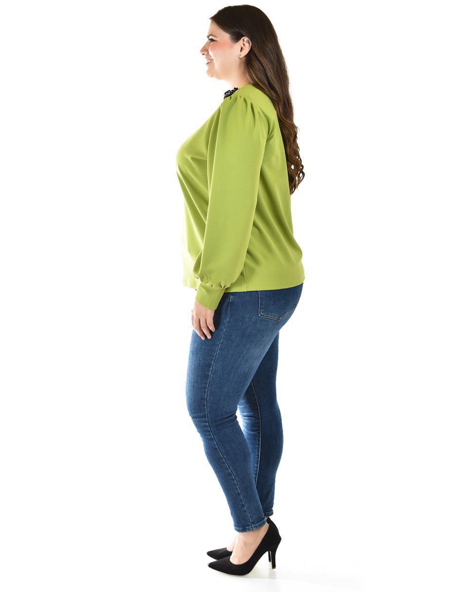 Blusa manga larga para mujer 2
