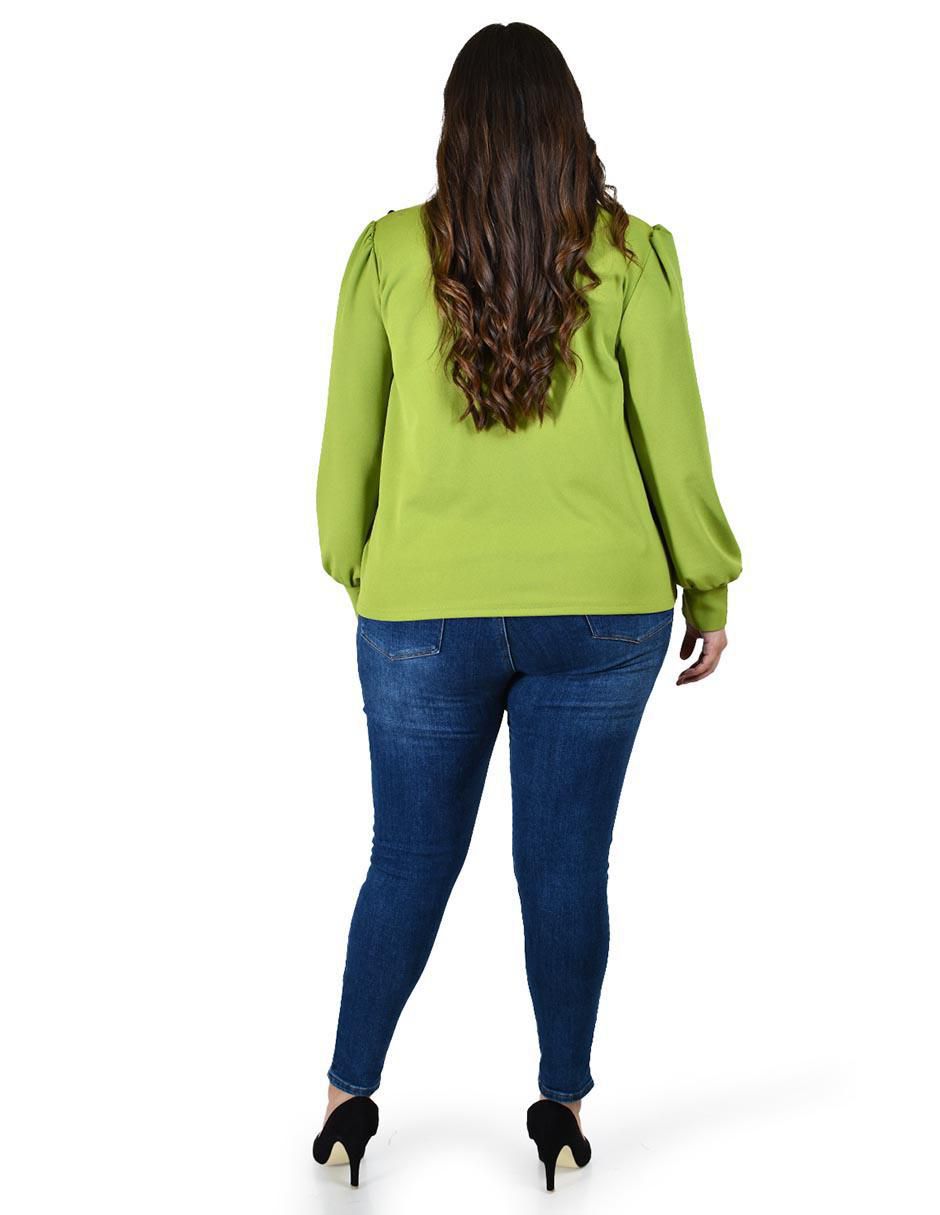 Blusa manga larga para mujer 3