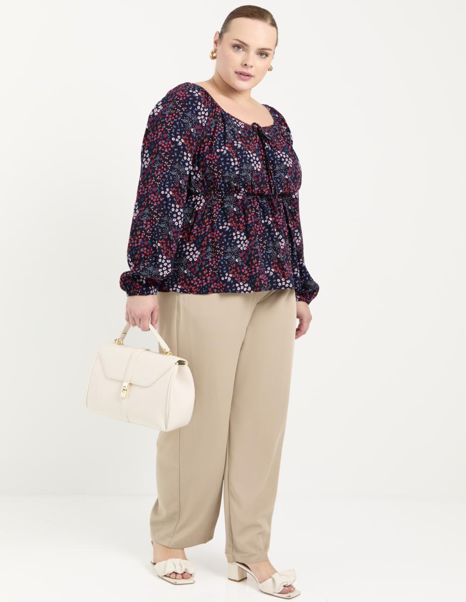 Blusa manga larga para mujer 3