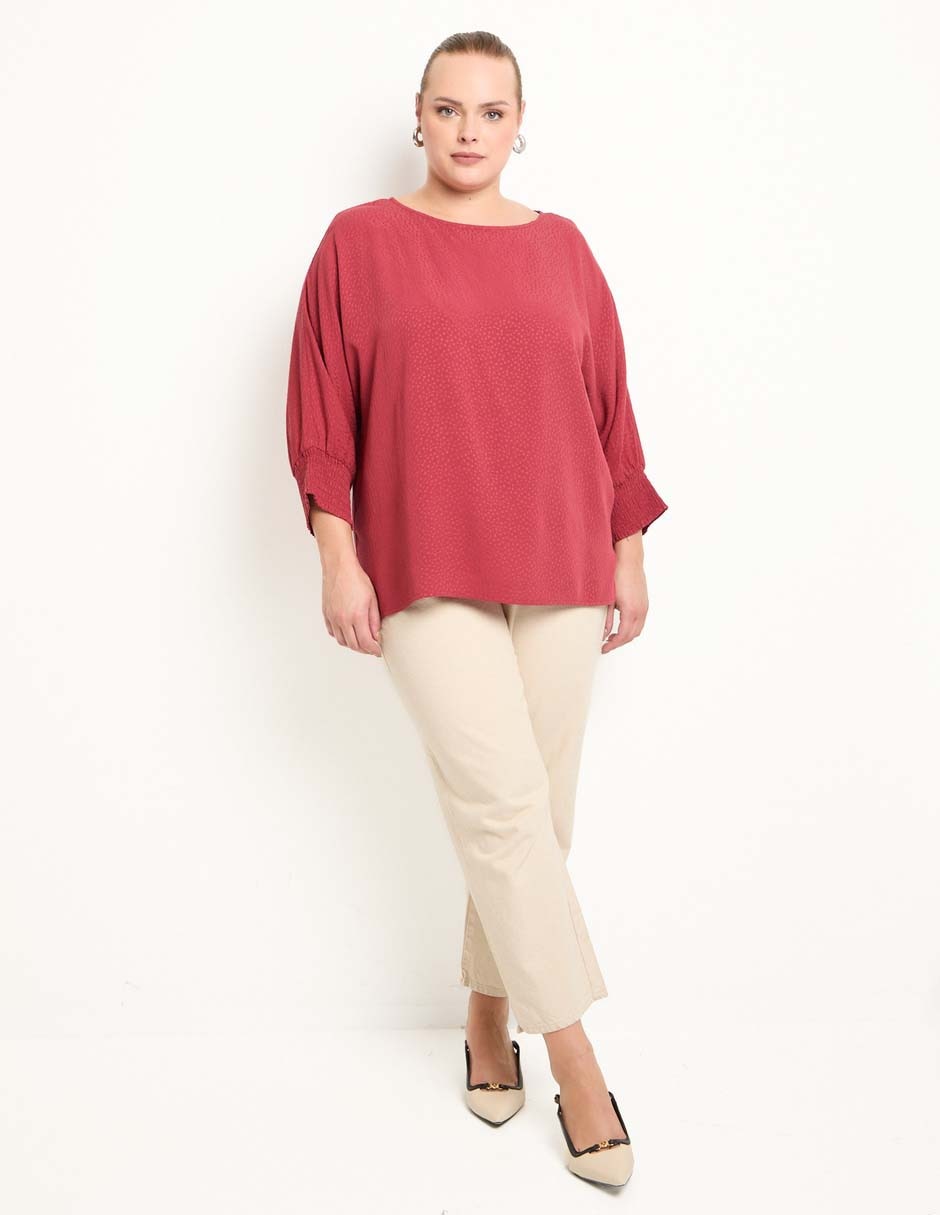 Blusa manga 3/4 para mujer 3