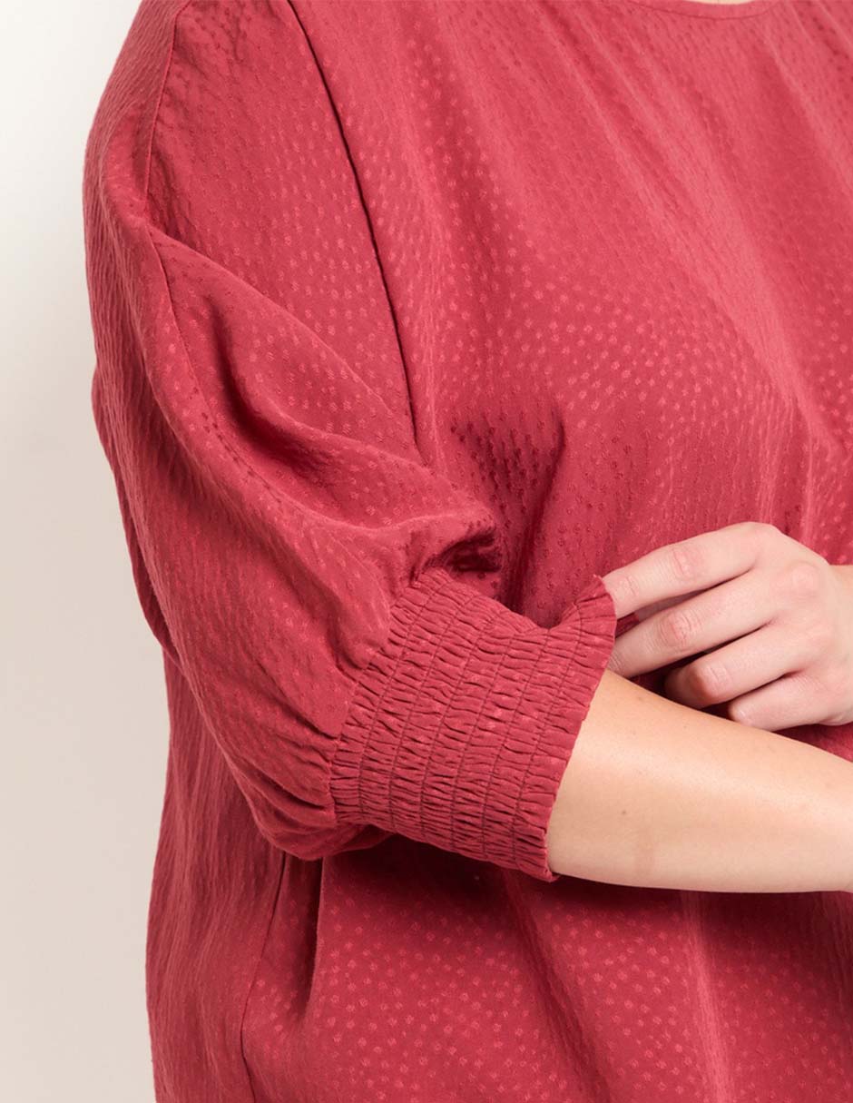 Blusa manga 3/4 para mujer 4