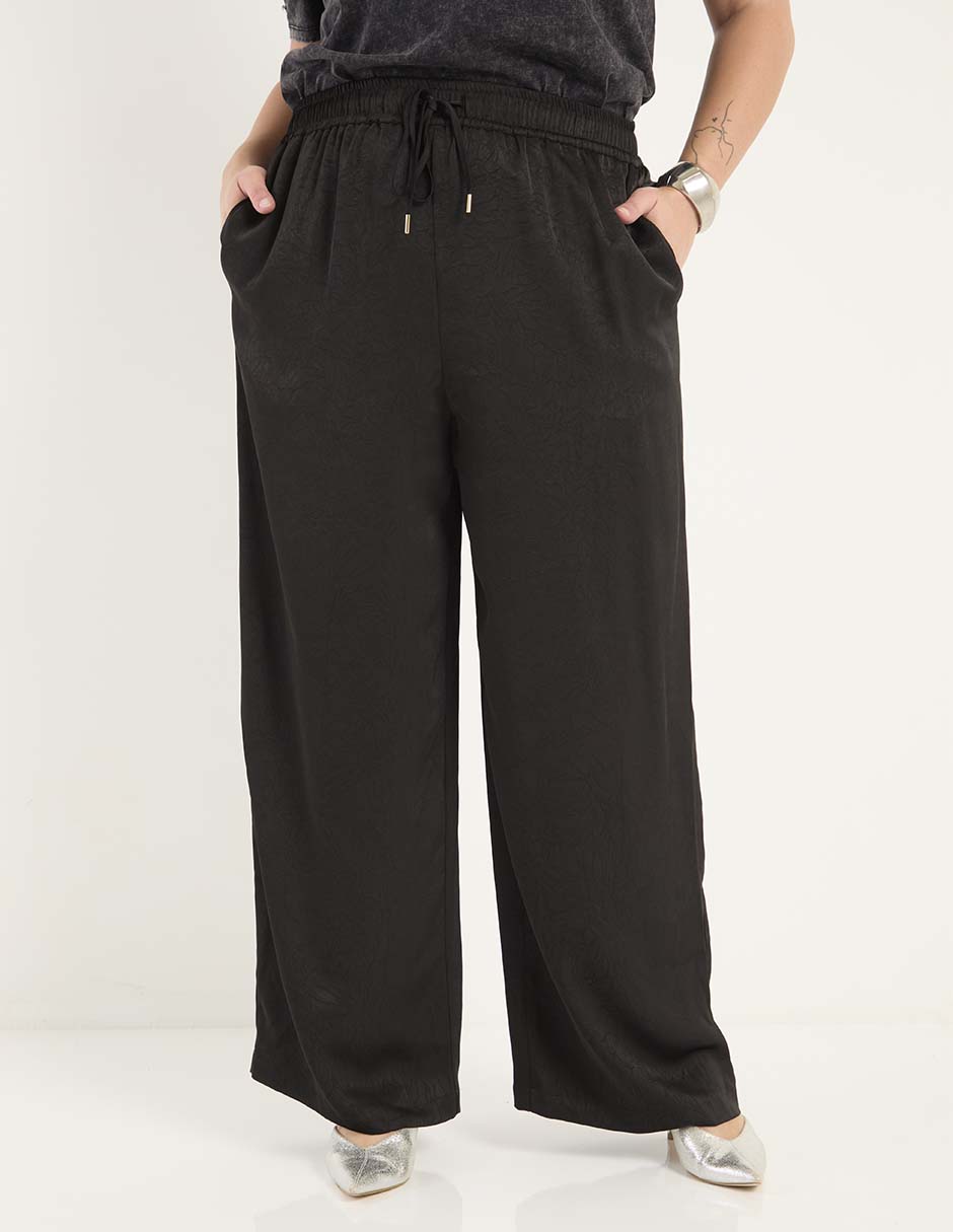 Pantalón relaxed amplio para mujer