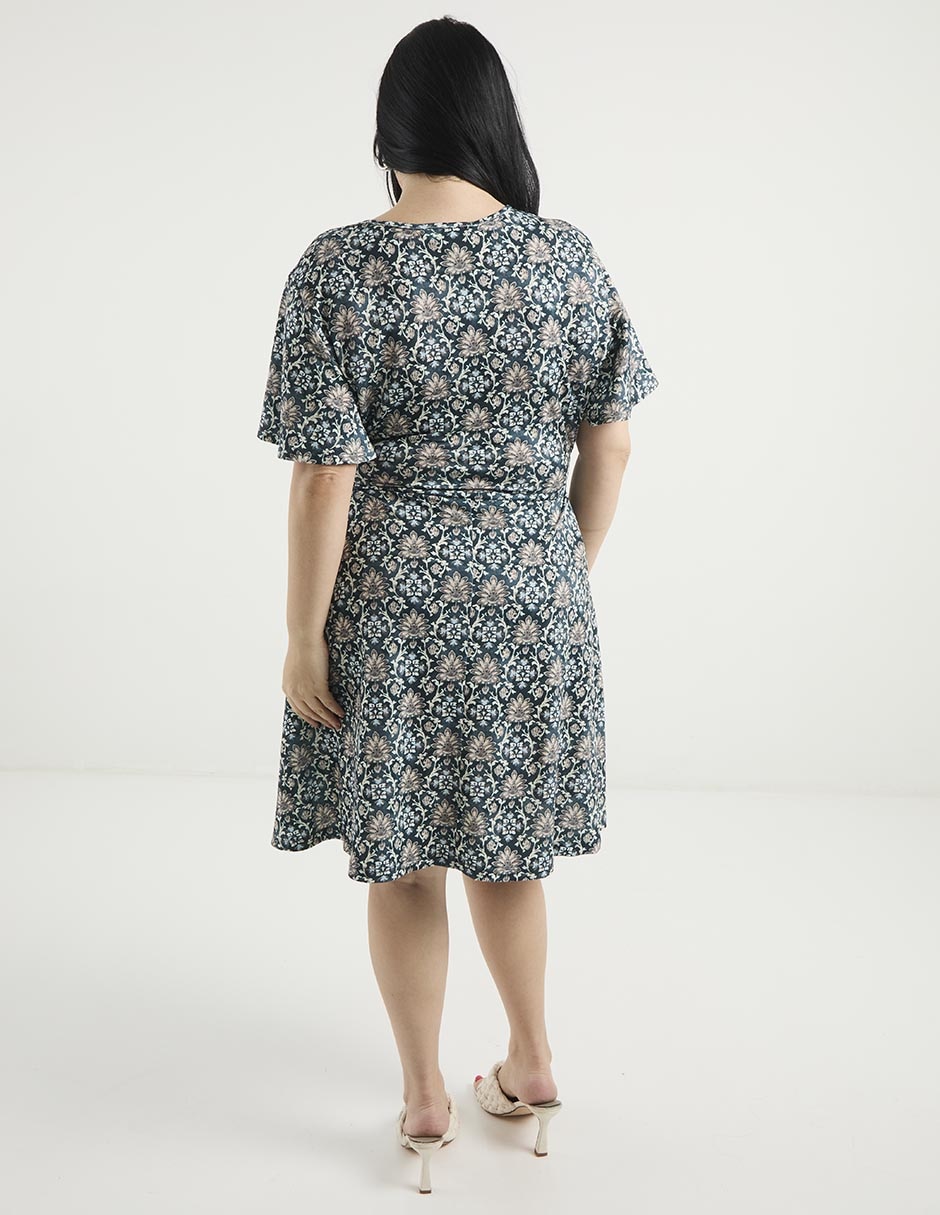 Vestido 3/4 casual para mujer 2