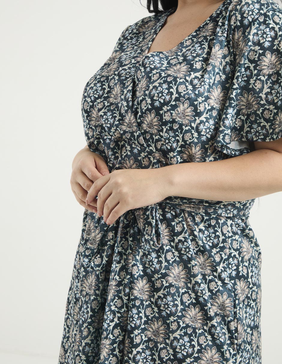 Vestido 3/4 casual para mujer 4