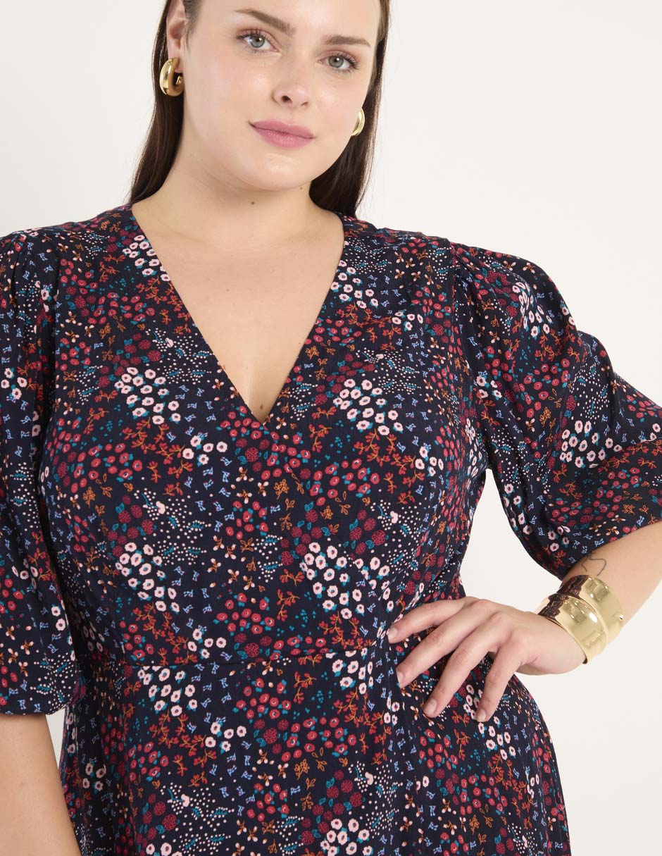 Vestido midi casual para mujer 4