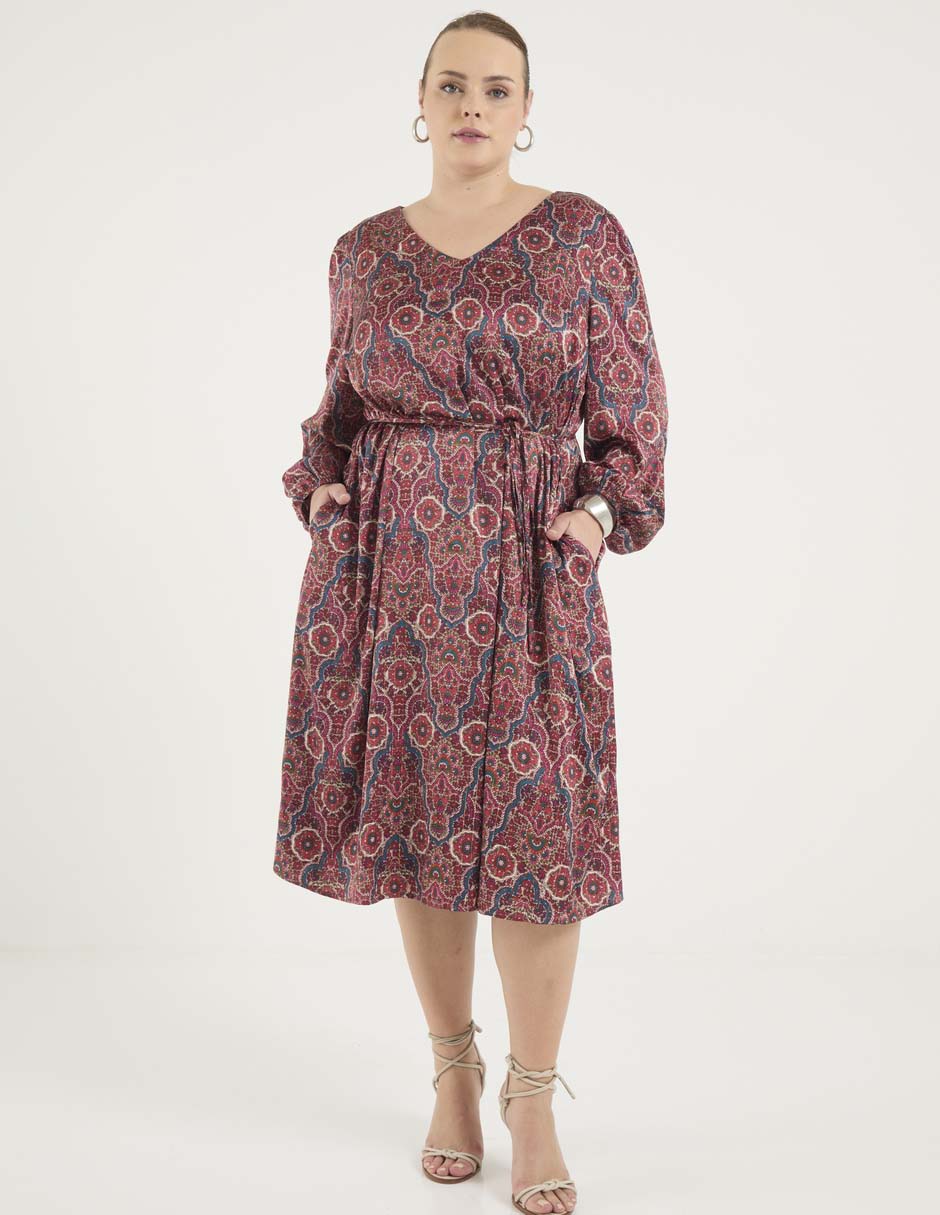 Vestido midi casual para mujer 3