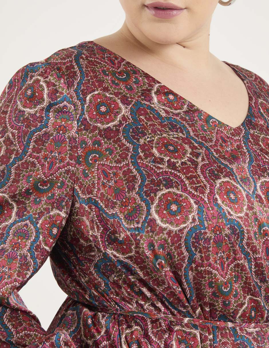 Vestido midi casual para mujer 4