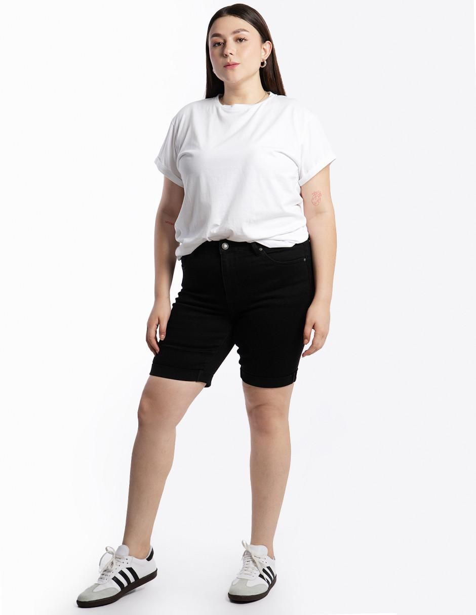 Bermuda de mezclilla para mujer 4
