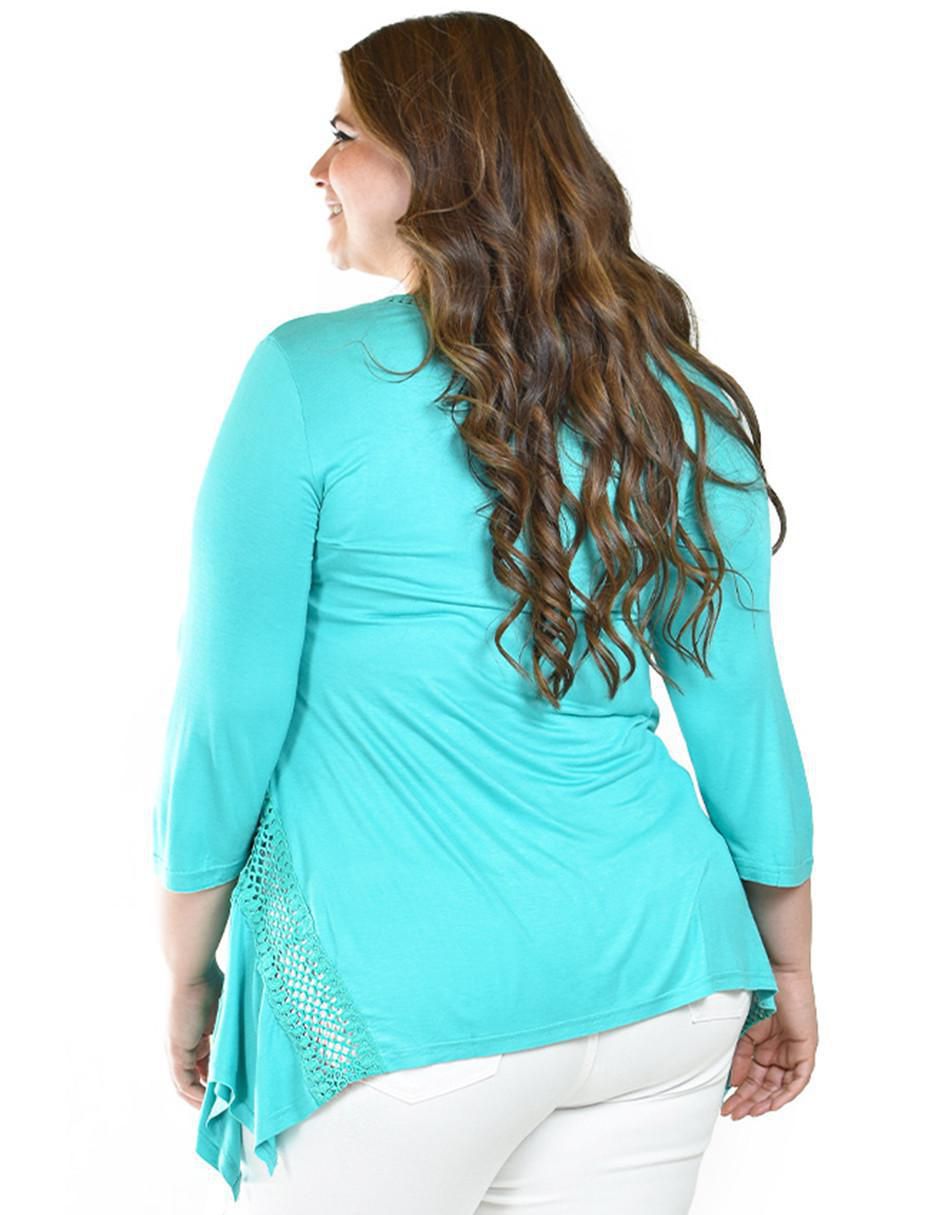 Blusa manga 3/4 para mujer 3