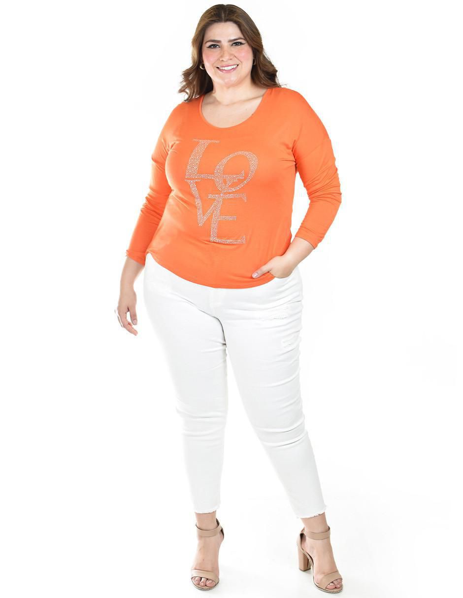 Blusa manga 3/4 para mujer 5