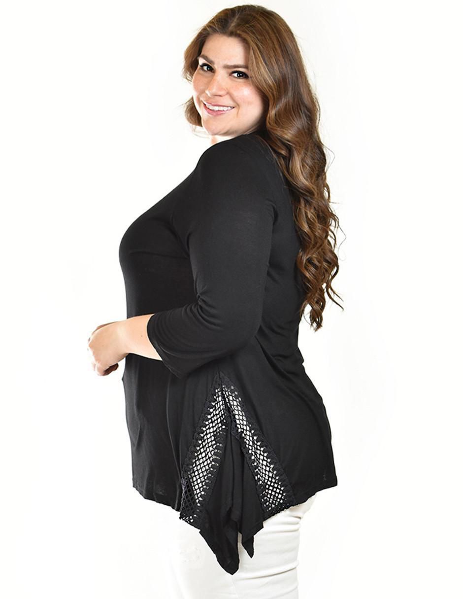 Blusa manga 3/4 para mujer 3