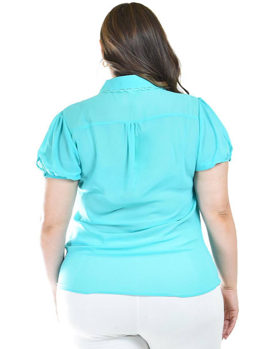 Blusa manga corta para mujer 3