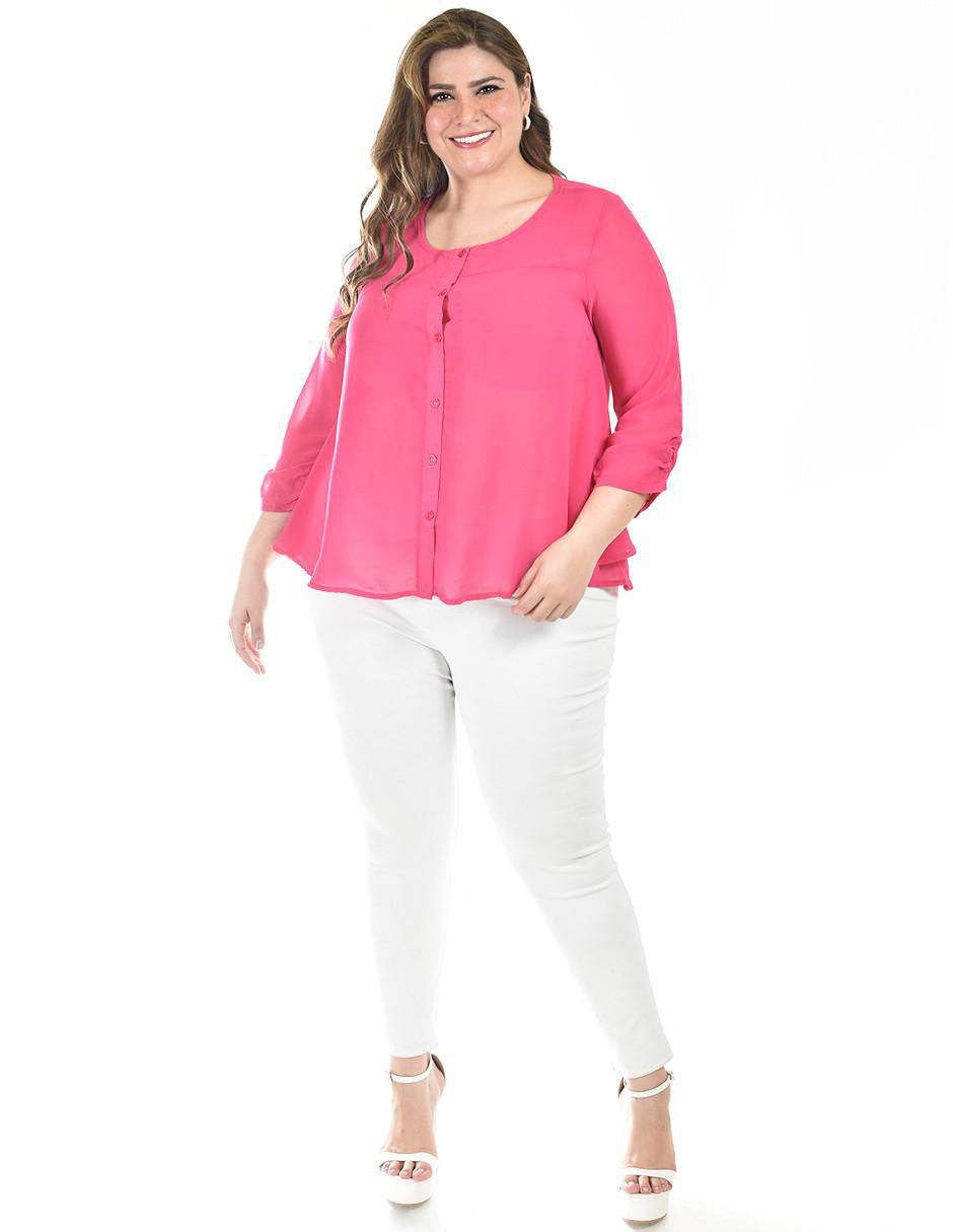 Blusa manga 3/4 para mujer 5