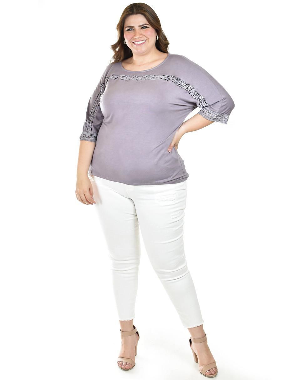 Blusa manga 3/4 para mujer 5