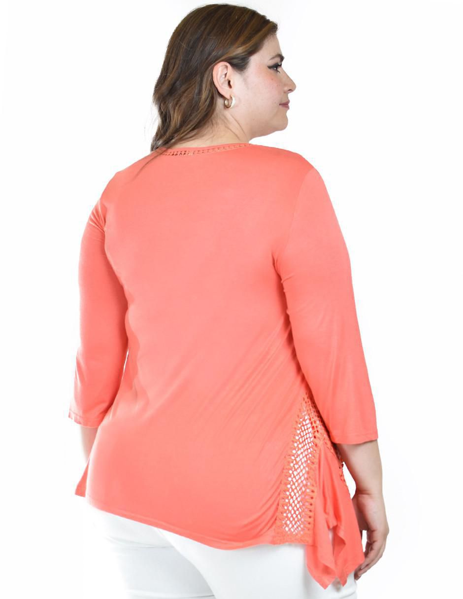 Blusa manga 3/4 para mujer 3