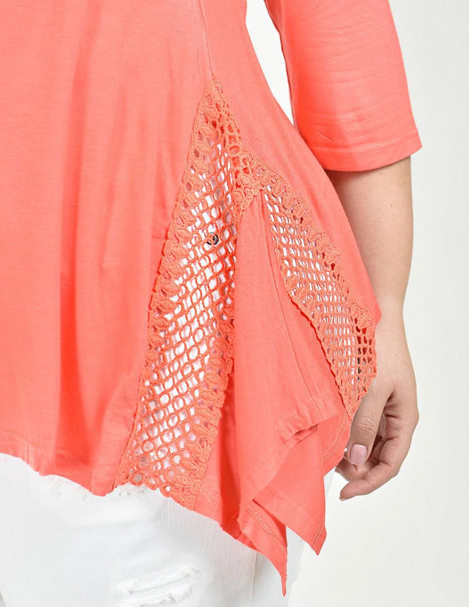 Blusa manga 3/4 para mujer 4