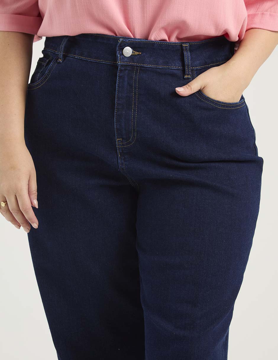 Pantalón acampanado wide leg para mujer 4