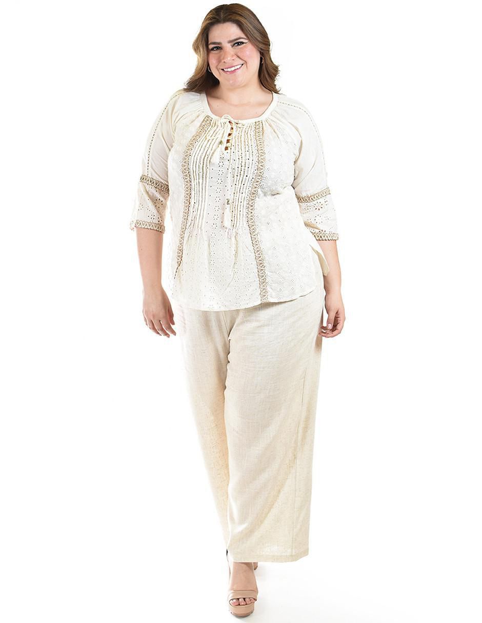 Blusa manga 3/4 para mujer 5