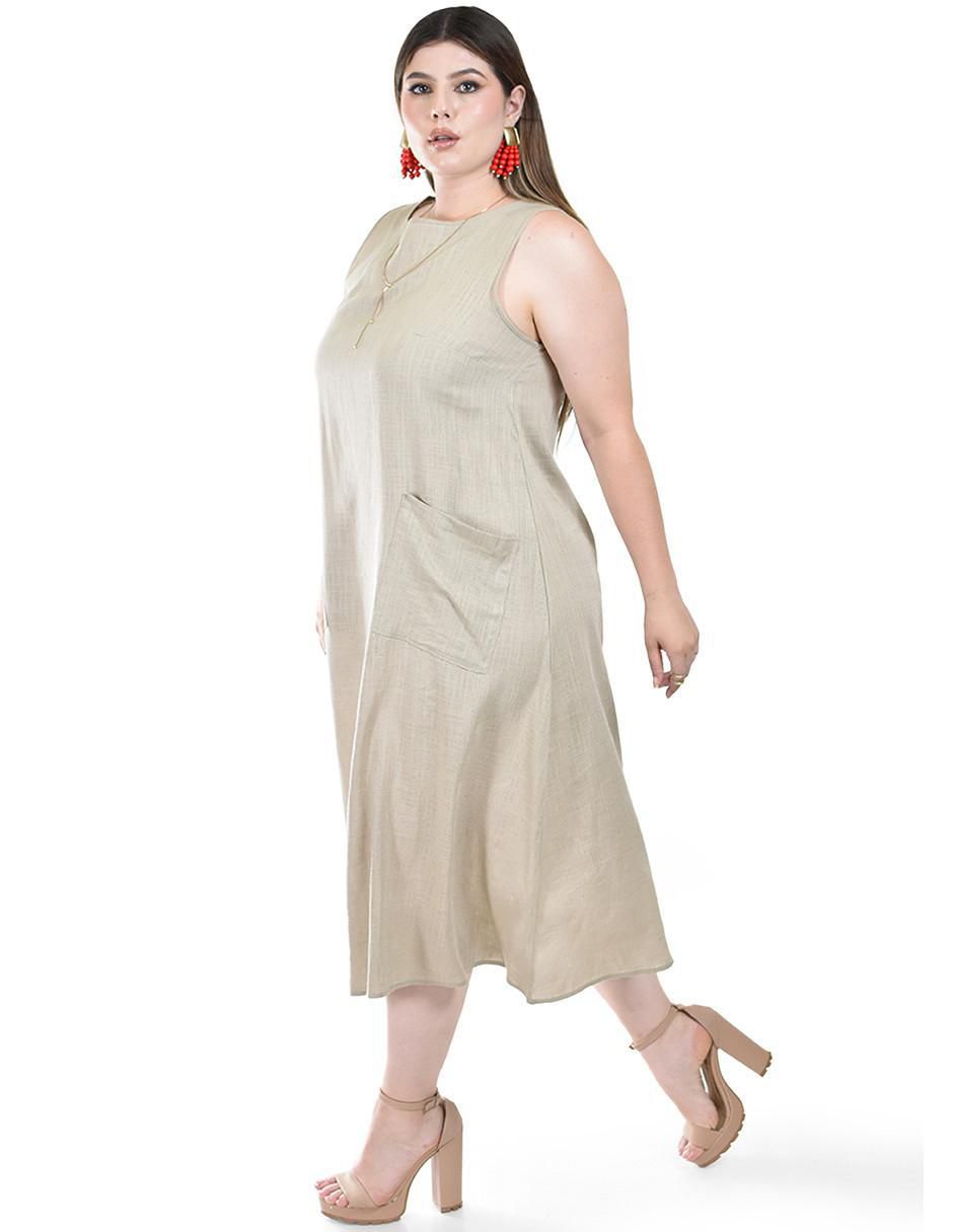 Vestido midi casual para mujer 2