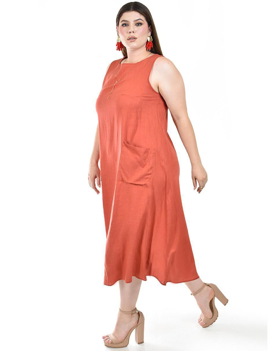 Vestido midi casual para mujer 2