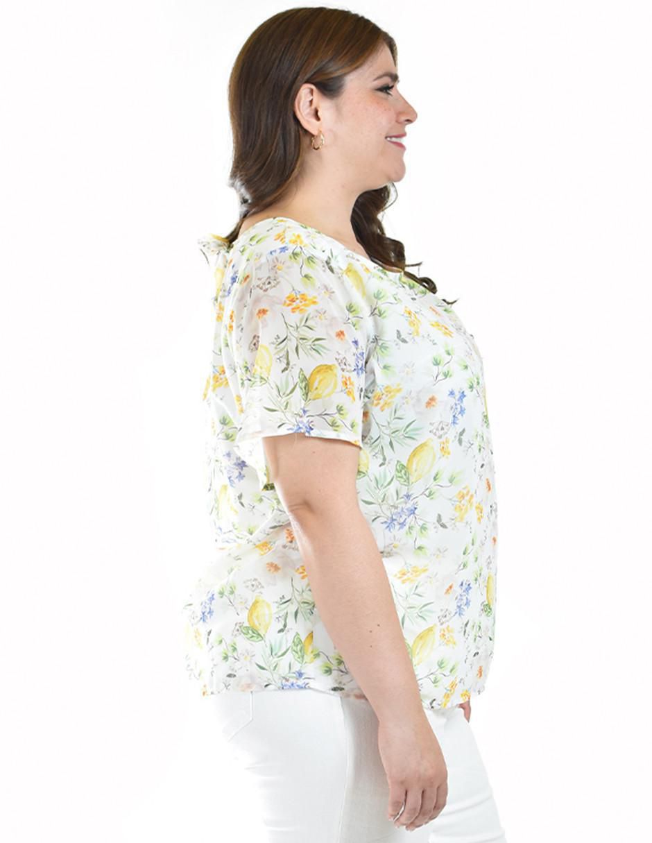 Blusa manga corta para mujer 2