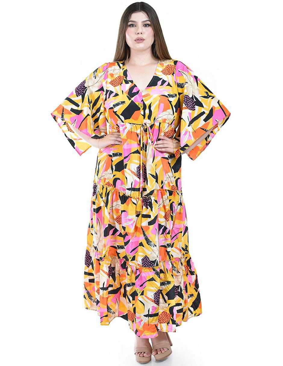 Vestido largo casual para mujer