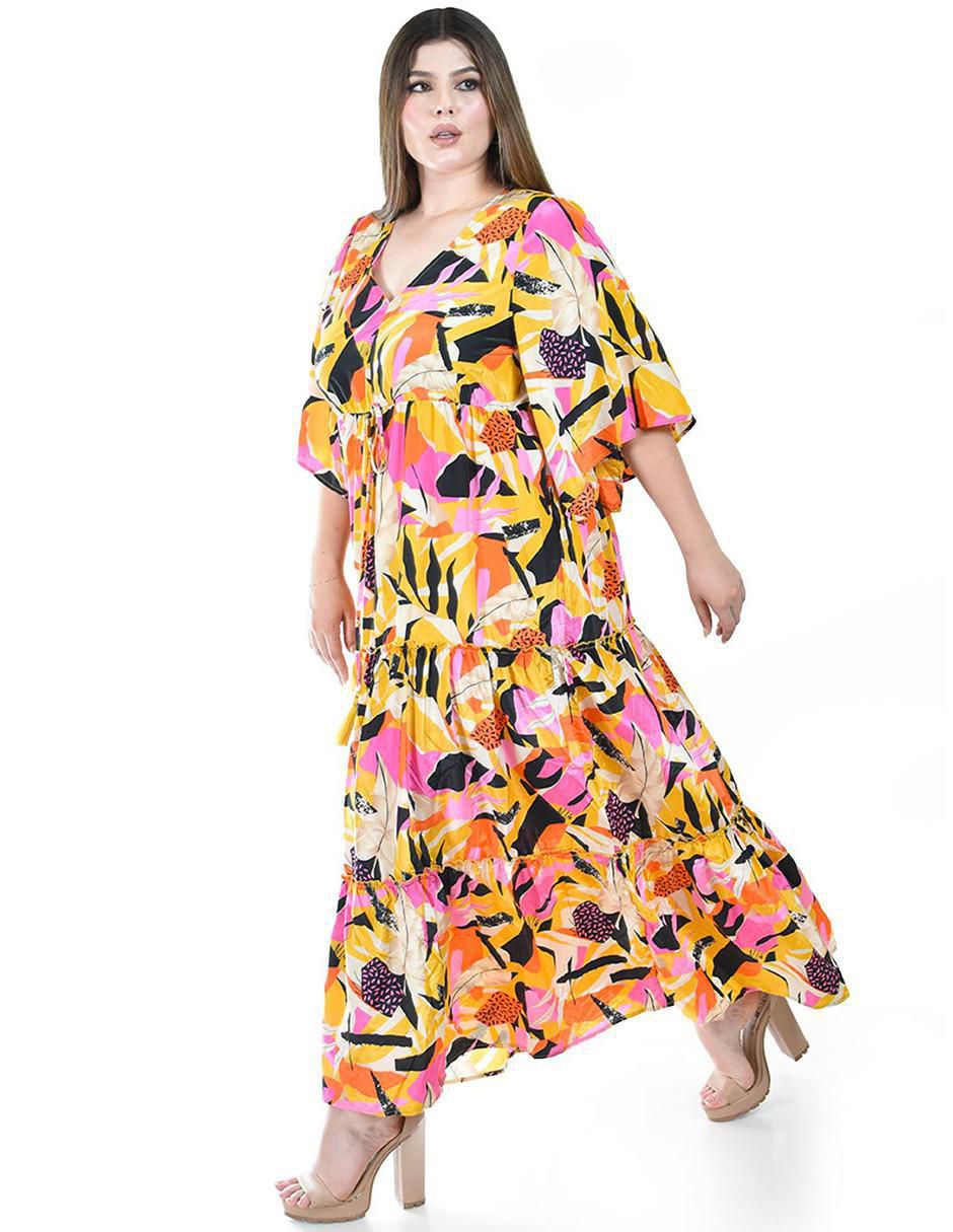 Vestido largo casual para mujer 2