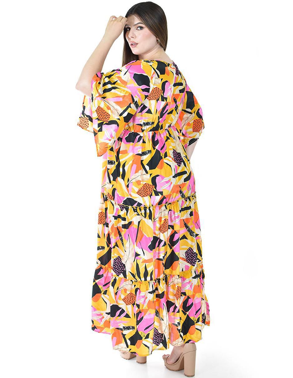 Vestido largo casual para mujer 3